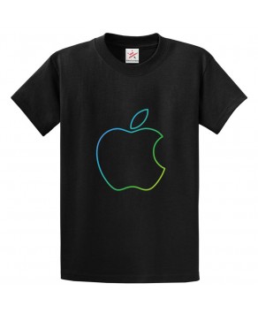 Apple Logo Classic Unisex Kids and Adults T-Shirt For iPhone Lovers